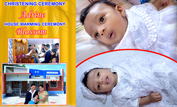 Adrine Christening