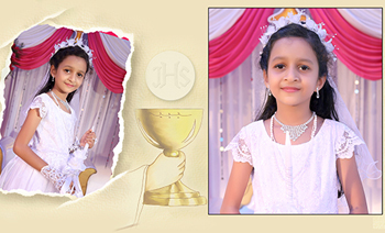 Alisha Holy Communion