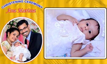 Ana Marissa Christening
