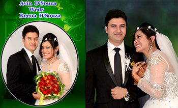 Avin weds Reena 