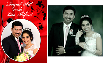 Deepak weds Lisa
