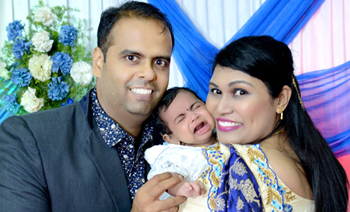 Christening Jaret Charles