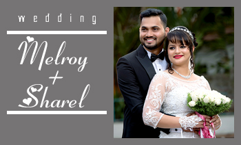 Melroy Sharel Wedding