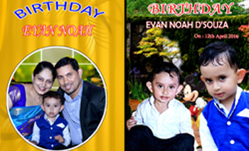 Eyan 1st Birthday