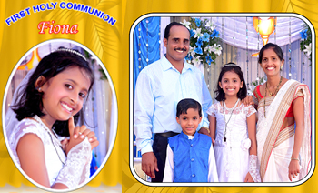 Fiona Holy Communion